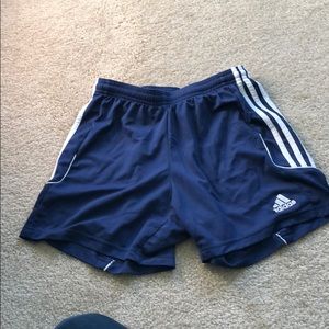 Navy Blue Athletic Shorts